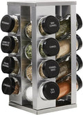 Kamenstein 16 Jar Heritage Revolving Countertop Spice Rack Organizer by Kamenstein