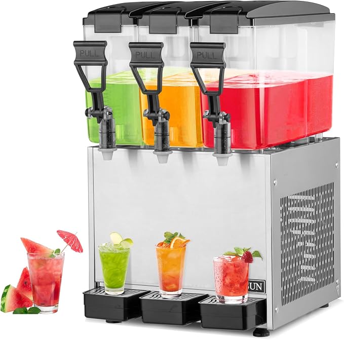 ROVSUN Commercial Beverage Dispenser 7.8 Gal/30L, Commercial Juice Dispenser by ROVSUN