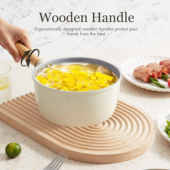 ROCKURWOK Ceramic Nonstick Sauce Pan - Image 4