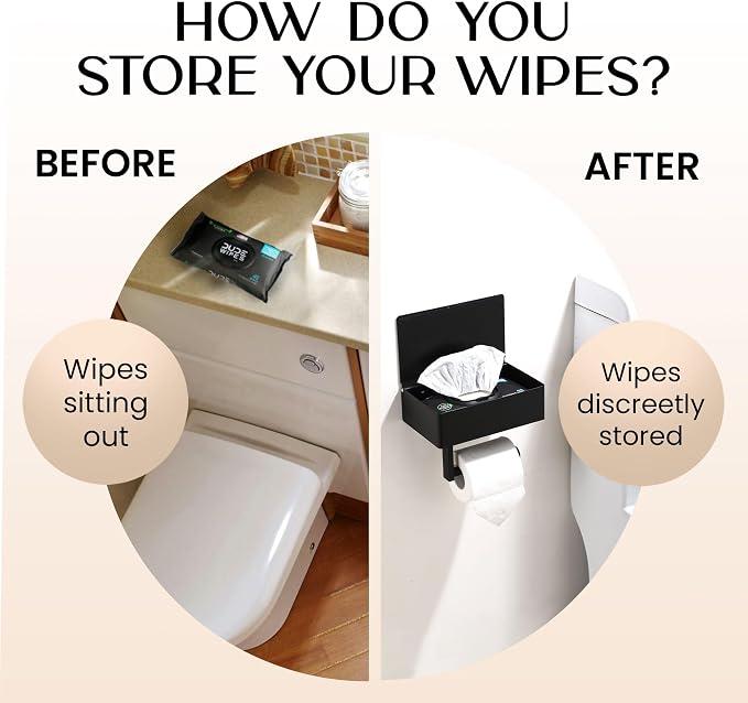 Day Moon™ - Toilet Paper Holder - Modern Roll Holder - Image 2