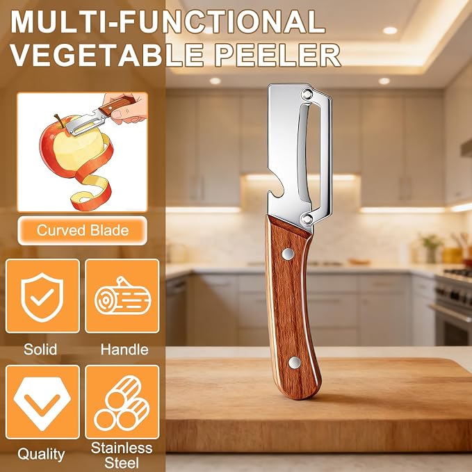 2pcs Multi-Functional Vegetable Peeler - Image 2