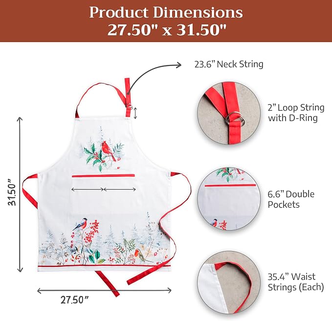 Maison d' Hermine 100% Cotton Apron - Image 7