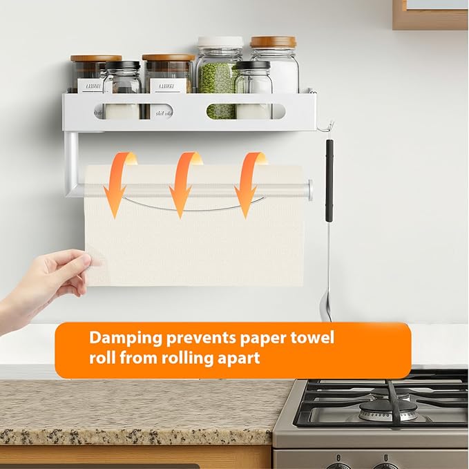 Paper Towel Holder Wall Mount for Kitchen, Paper Towel Holder - Image 2