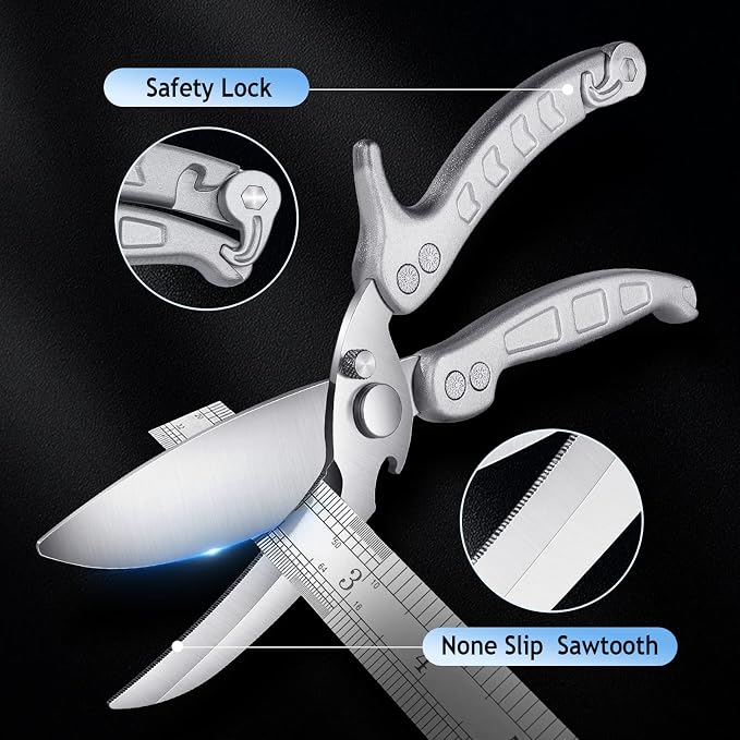 DRAGON RIOT Heavy Duty Poultry Shears - Image 5