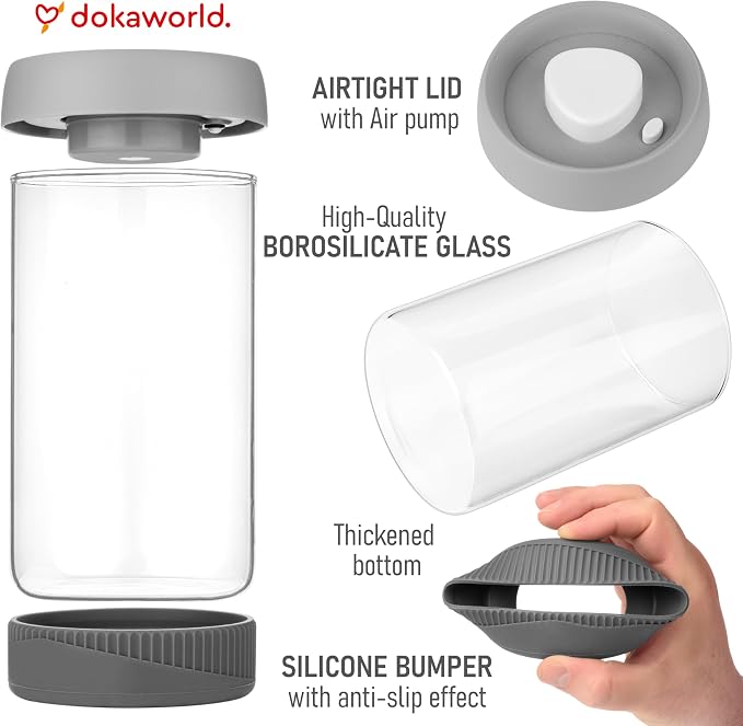 Glass Canisters Set - Image 4