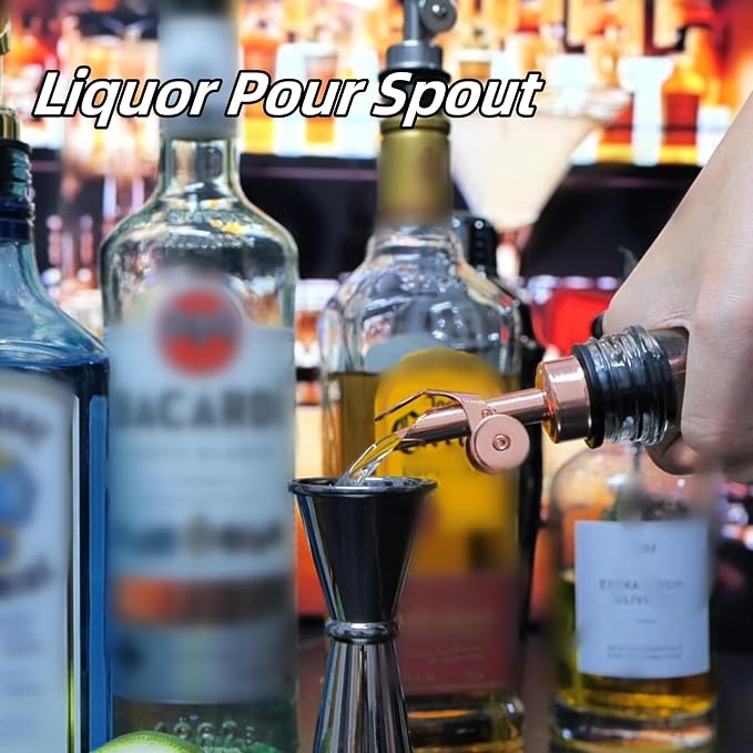 Olive Oil Dispenser Spout, Weighted Liquor Pour Spout, Syrup Dispenser Spout - Image 6