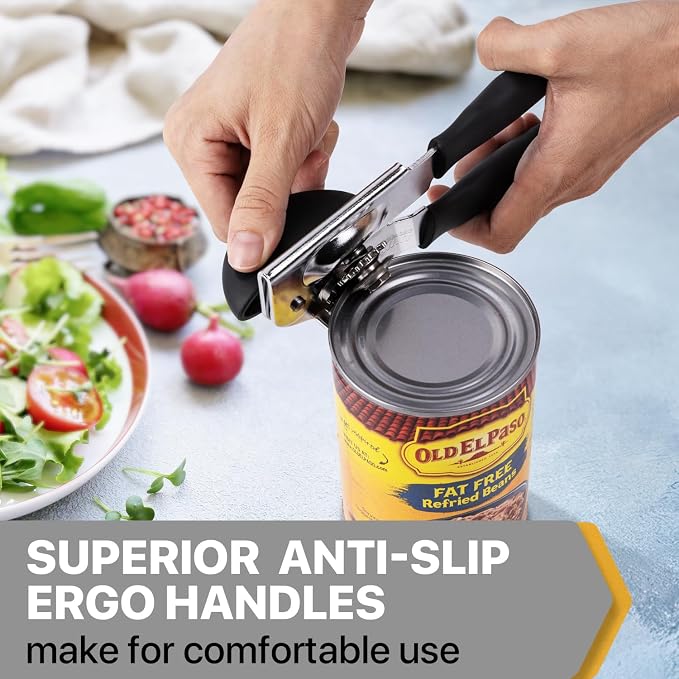 Can Opener Manual Heavy Duty, UHIYEE Hand Held Can Openers - Image 5