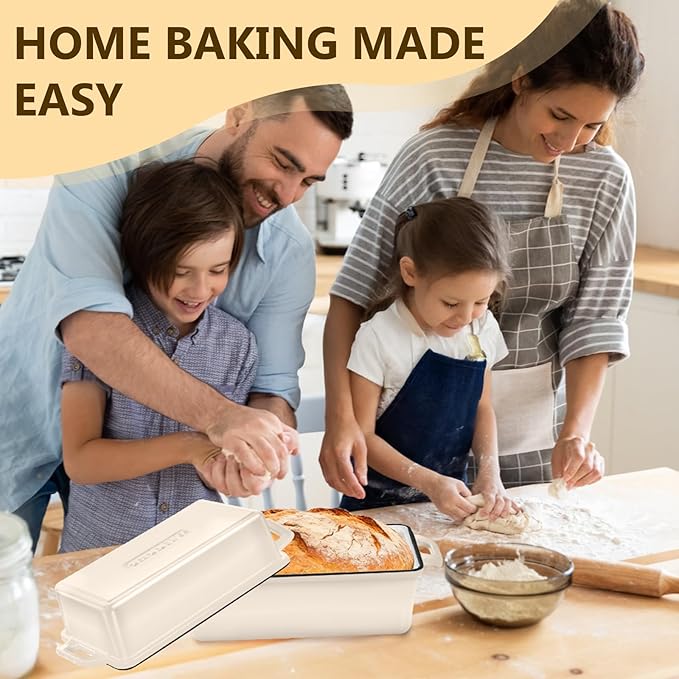 Wildone 2 in 1 Enameled Cast Iron Bread Pan - Image 8