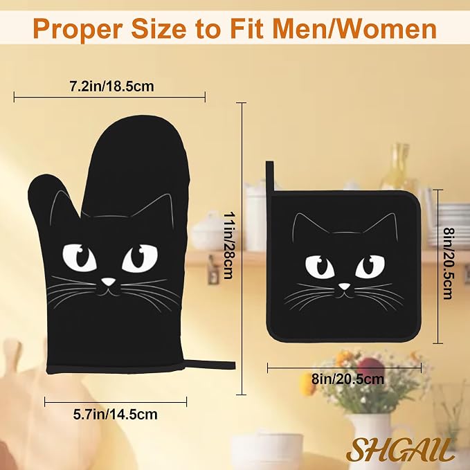 Oven Mitts and Hot Pads Set - Image 3