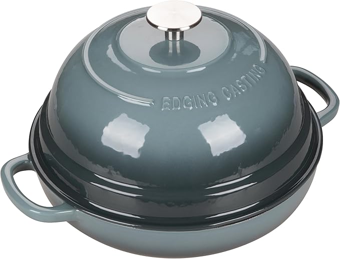 EDGING CASTING Enameled Cast Iron Dutch Oven Pot - Image 4