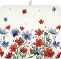4th of July Floral Dish Drying Mat by Unknown