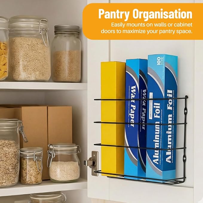 Evelots Kitchen Wrap Organizer - Image 5