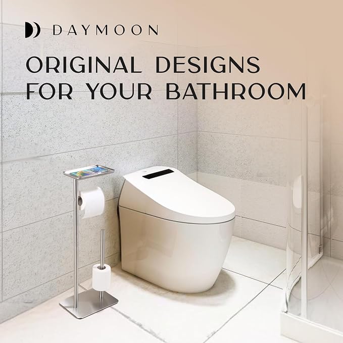 Day Moon™ - Toilet Paper Holder - Modern Roll Holder - Image 8