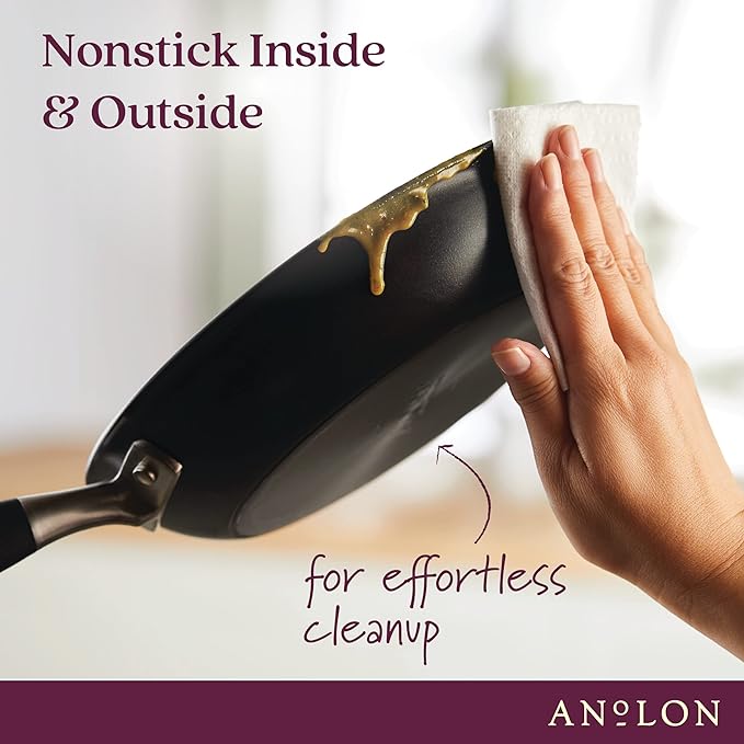 Anolon Advanced Home Hard Anodized Nonstick Sauce Pan/Saucepan - Image 3