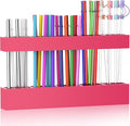9.5” Large Acrylic Straw Holder by Rycid