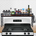 Spice Rack Shelf for Kitchen Stove，Stove Top Shelf by WESLINKEJI