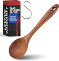 PriorityChef Handcrafted Teak Wooden Spoon by PriorityChef