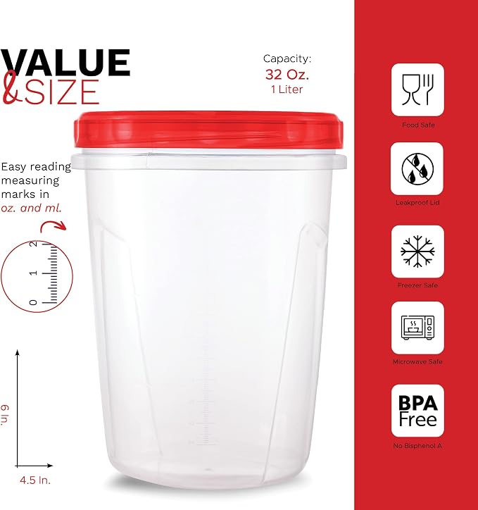 Freezer Containers for Food Freezer Storage Containers - Image 3