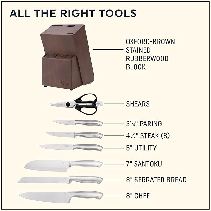 Chicago Cutlery Insignia Kitchen Knife Block Set - Image 3