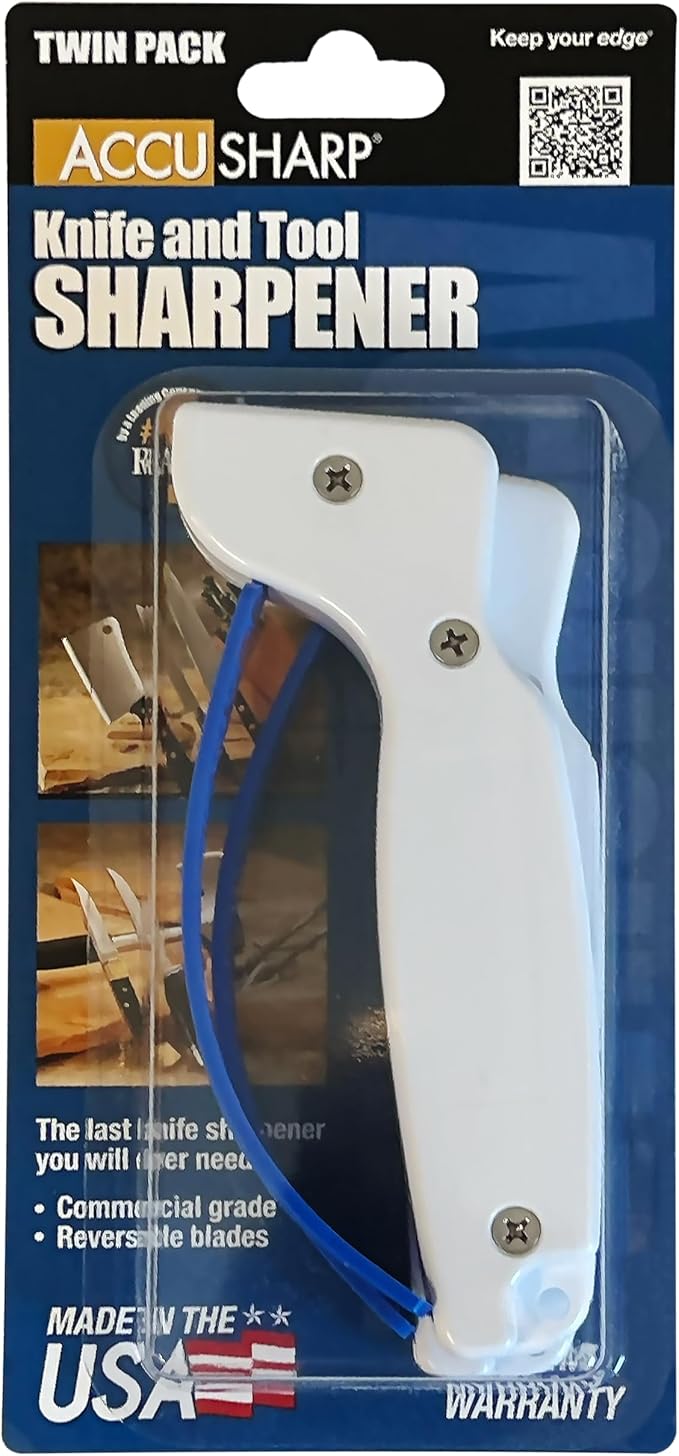 AccuSharp Hand-Held Carbide Blade Sharpener, Kitchen Knife and Chef Knife - Image 2