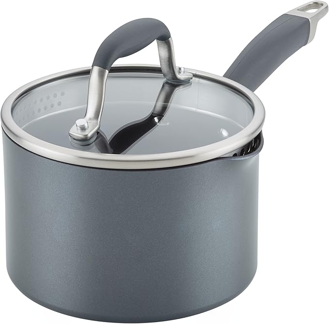 Anolon Advanced Home Hard Anodized Nonstick Sauce Pan/Saucepan by Anolon