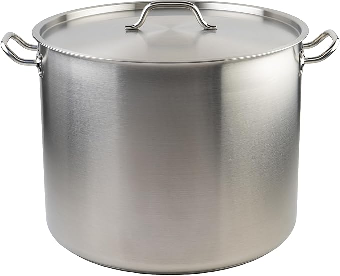 Winco Heavy-Duty Stainless Steel Stock Pot by Winco