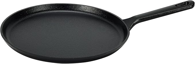 Amazon Basics Pre-Seasoned Cast Iron 5-Piece Cookware Set, Oven Safe, Cooks - Image 3
