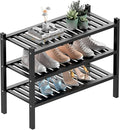 ROMGUAR CRAFT 3 Tier Bamboo Shoe Rack by ROMGUAR+CRAFT
