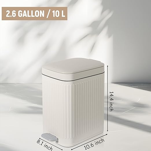 rejomiik Small Bathroom Trash Can - Image 7
