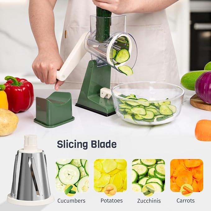 Upgraded Rotary Cheese Grater - Image 3