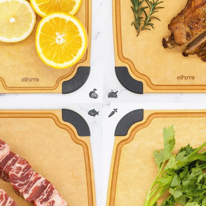 Elihome Essential Series Wood Fiber Cutting Board - Image 9