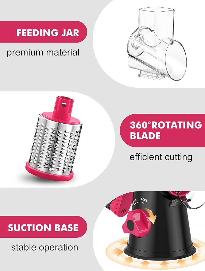 Cheese Grater Rotary, Rotary Grater - Image 6