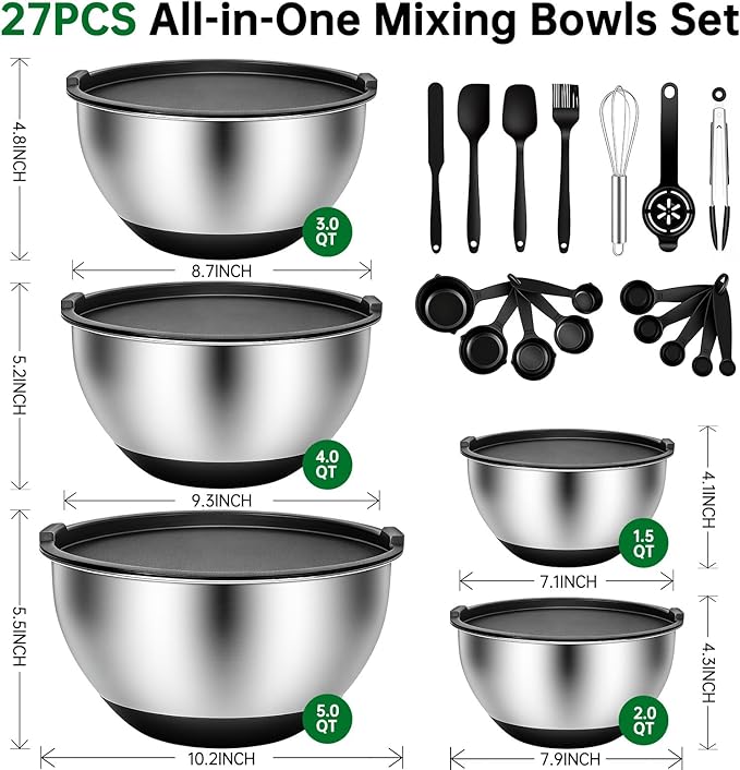 Deedro Premium Mixing Bowls - Image 2