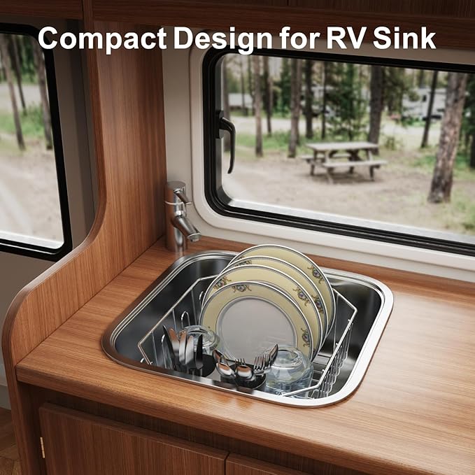 GSlife Small in Sink Dish Drying Rack - Image 6