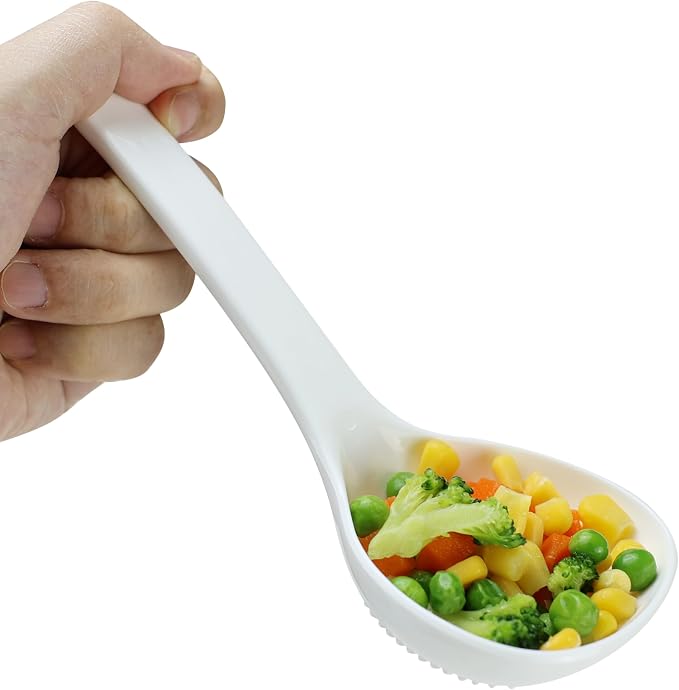 EIKS 2 Pack Plastic Soup Ladle Serving Spoon by EIKS
