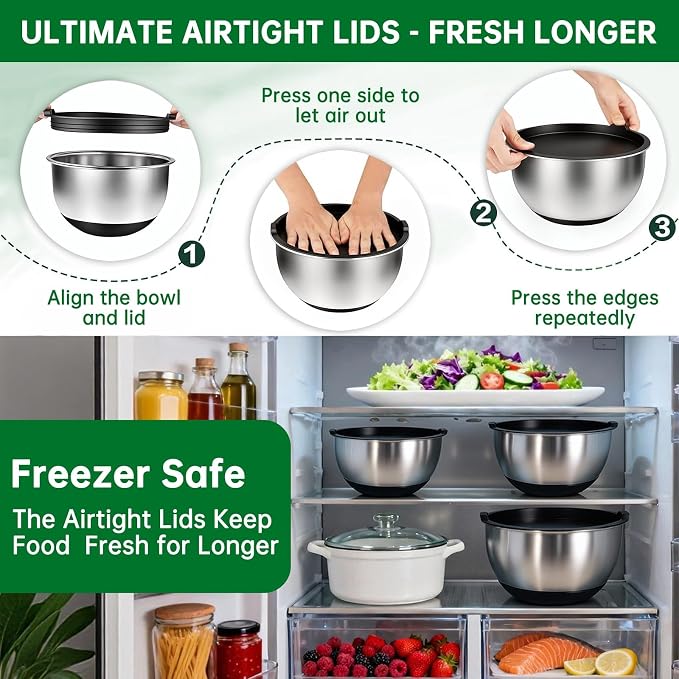 Deedro Premium Mixing Bowls - Image 7
