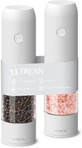 Ultrean Electric Pepper Grinder, Rechargeable Salt and Pepper Grinder by Ultrean