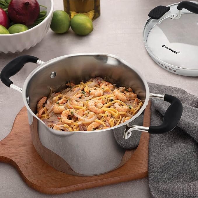 Rorence Stainless Steel Stock Pot - Image 5
