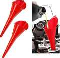 Long-Neck Oil Funnel for Automotive – Multi-Function Plastic Funnel for Oil by Cartisen