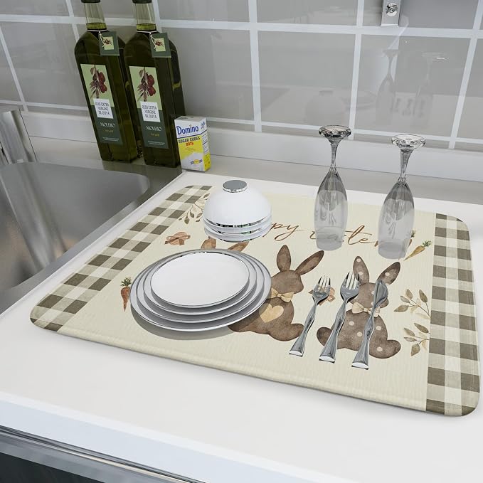 Giwawa Happy Easter Dish Drying Mat - Image 6
