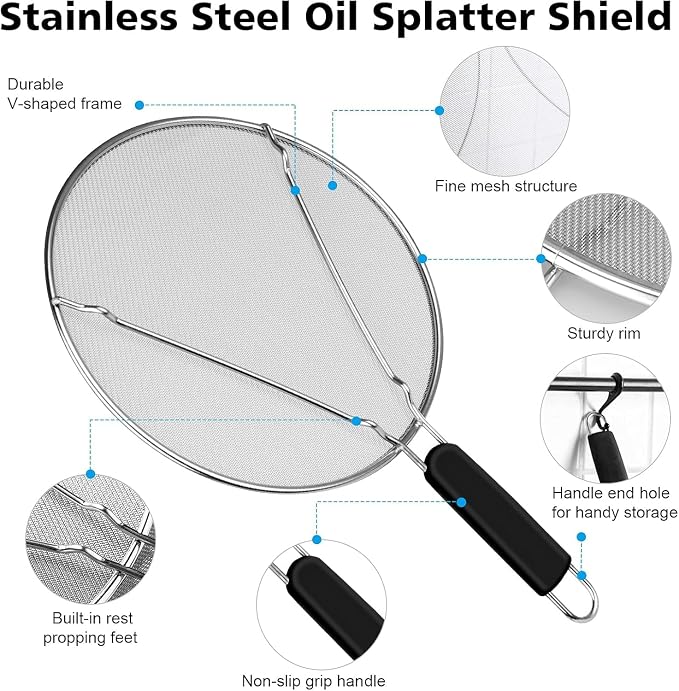 Splatter Screen for Cooking - Image 4