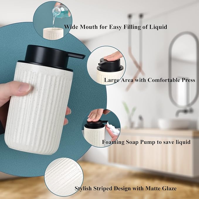 BosilunLife Foaming Soap Dispenser Set - Image 4