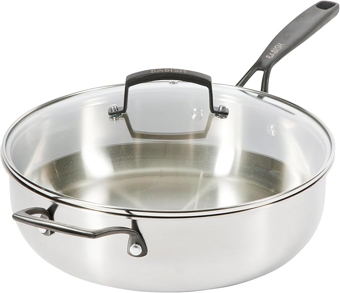 Babish 5-Qt Stainless Steel Sauté Pan by Babish