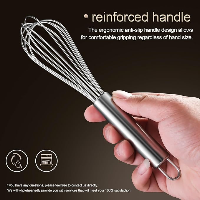 Aniso Stainless Steel Whisk - Image 5