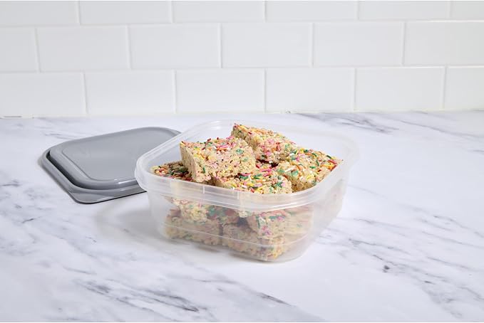 GoodCook EveryWare Extra Large Square Food Storage Container, 2 Pack, BPA Free - Image 5