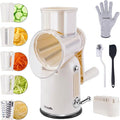 5-in-1 Rotary Cheese Grater Vegetable Slicer by SLEEKDRRotaryCheeseGrater