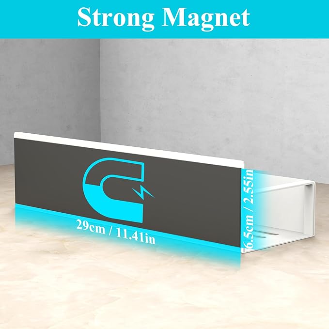 HuggieGems 2 Pack Magnetic Spice Storage Rack Organizer - Image 3