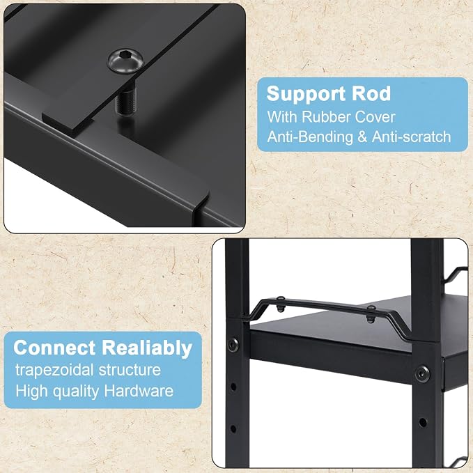1 Pack Expandable Cabinet Countertop Shelves, Stackable Shelves Organizers - Image 9