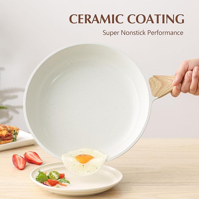 SENSARTE Nonstick Ceramic Frying Pan Skillet - Image 4