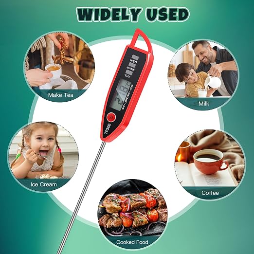 Copkim 12 Set Waterproof Food Thermometer - Image 7